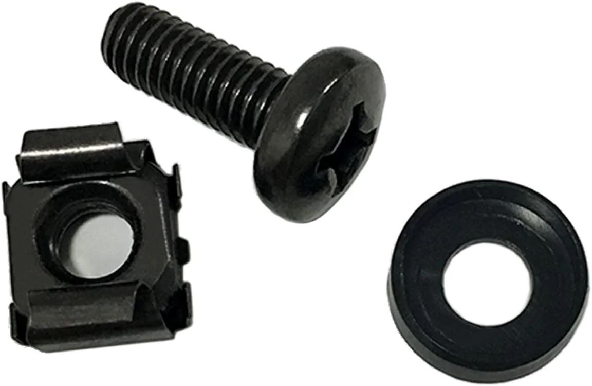 Lancher 60 sztuk śrub M6 x 16mm i nakrętek koszykowych